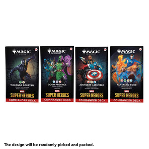 Magic: The Gathering Marvel Super Heroes Commander Deck