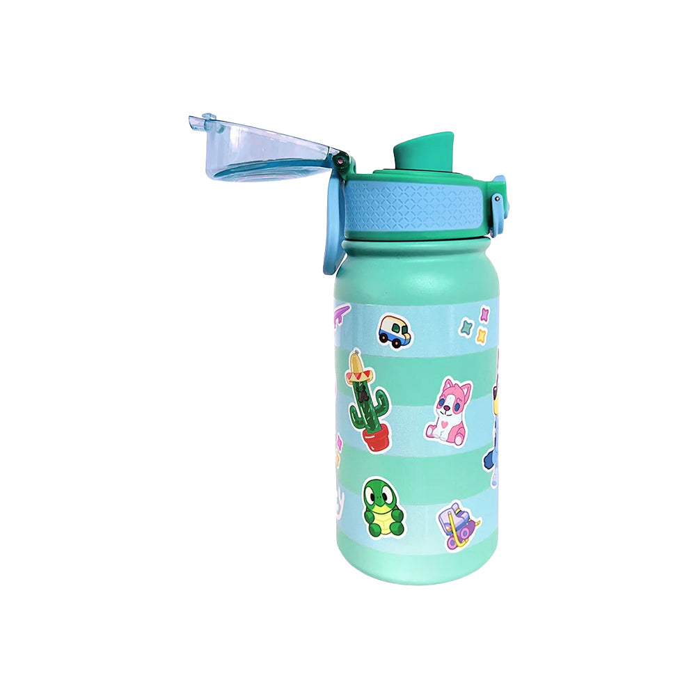 Totsafe Bluey Pop-Up Spout Stainless Steel Insulated Bottle - 400mL