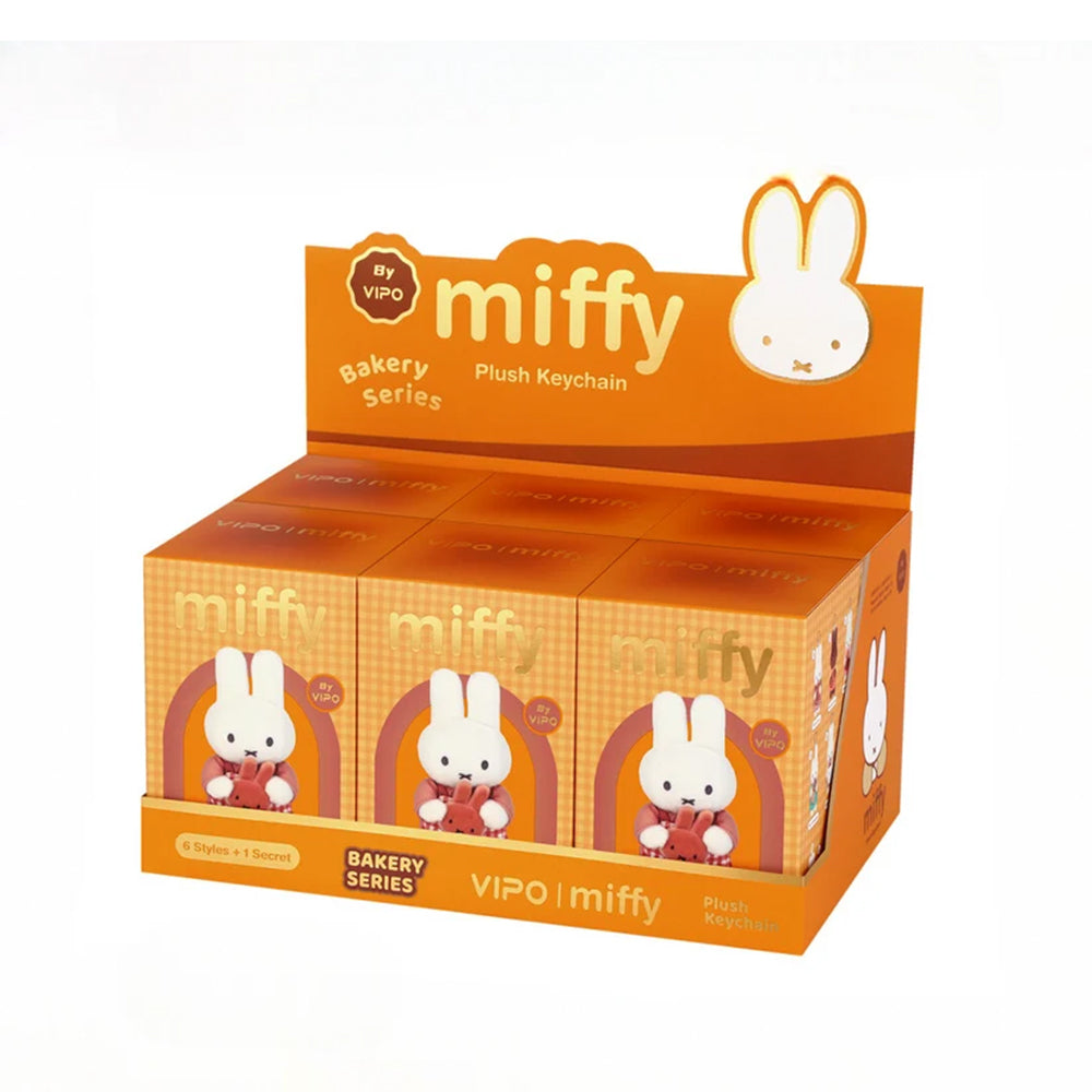 VIPO X Miffy Bakery Series Plush Keychain Blind Box