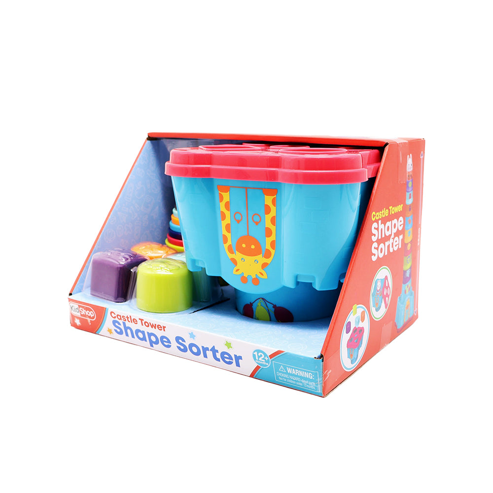 Kidshop Castle Tower Shape Sorter