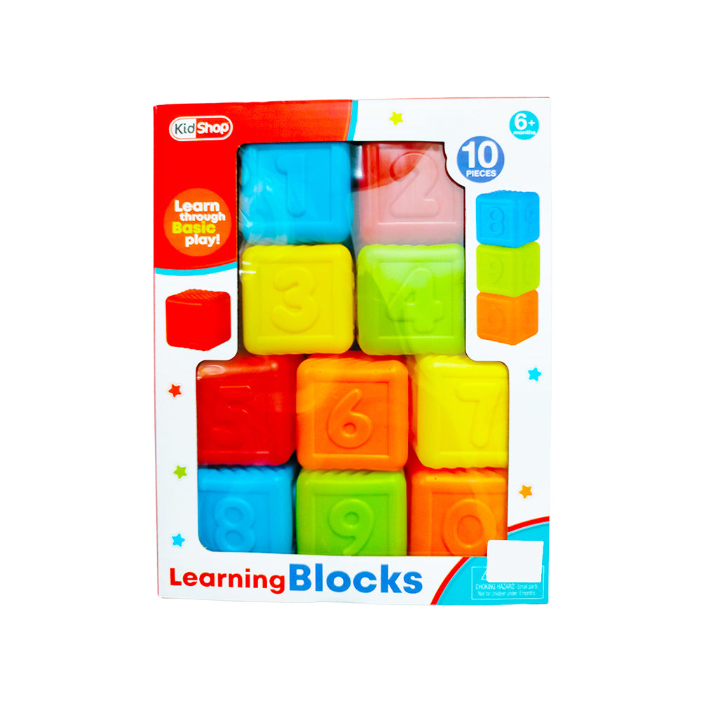 Kidshop Learning Blocks 10 Pieces