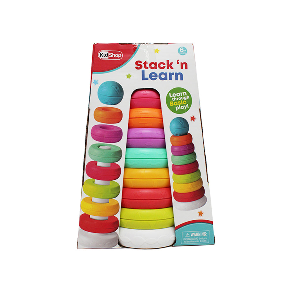 Kidshop Stack 'n Learn Ring 9 Pieces