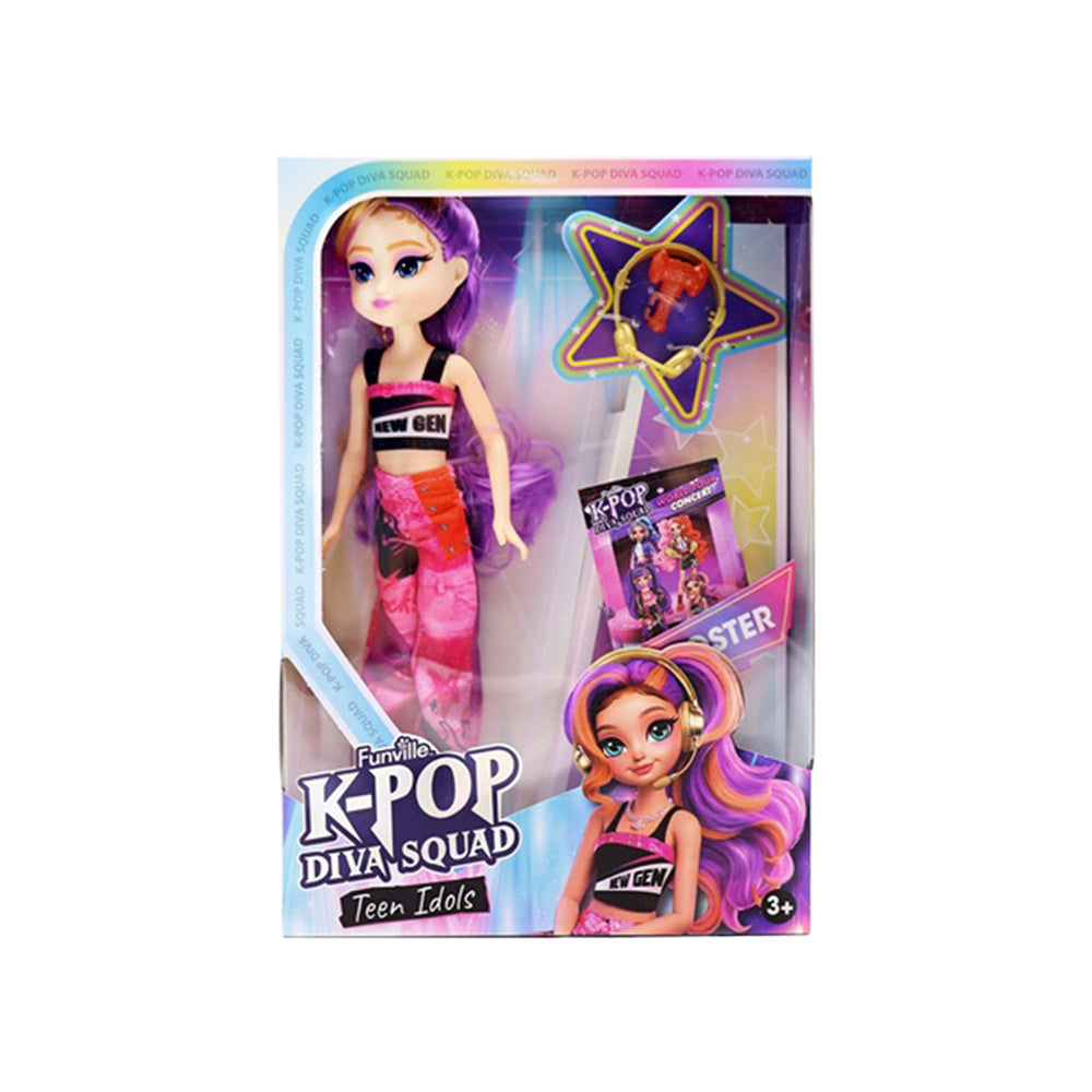 Funville K-POP Diva Squad Teen Idols