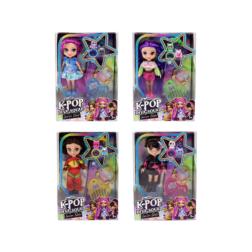 Funville K-POP Junior Idols 12cm Doll