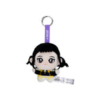 KPop Demon Hunters Flat Plush Keychain - Huntrix (Golden Version)