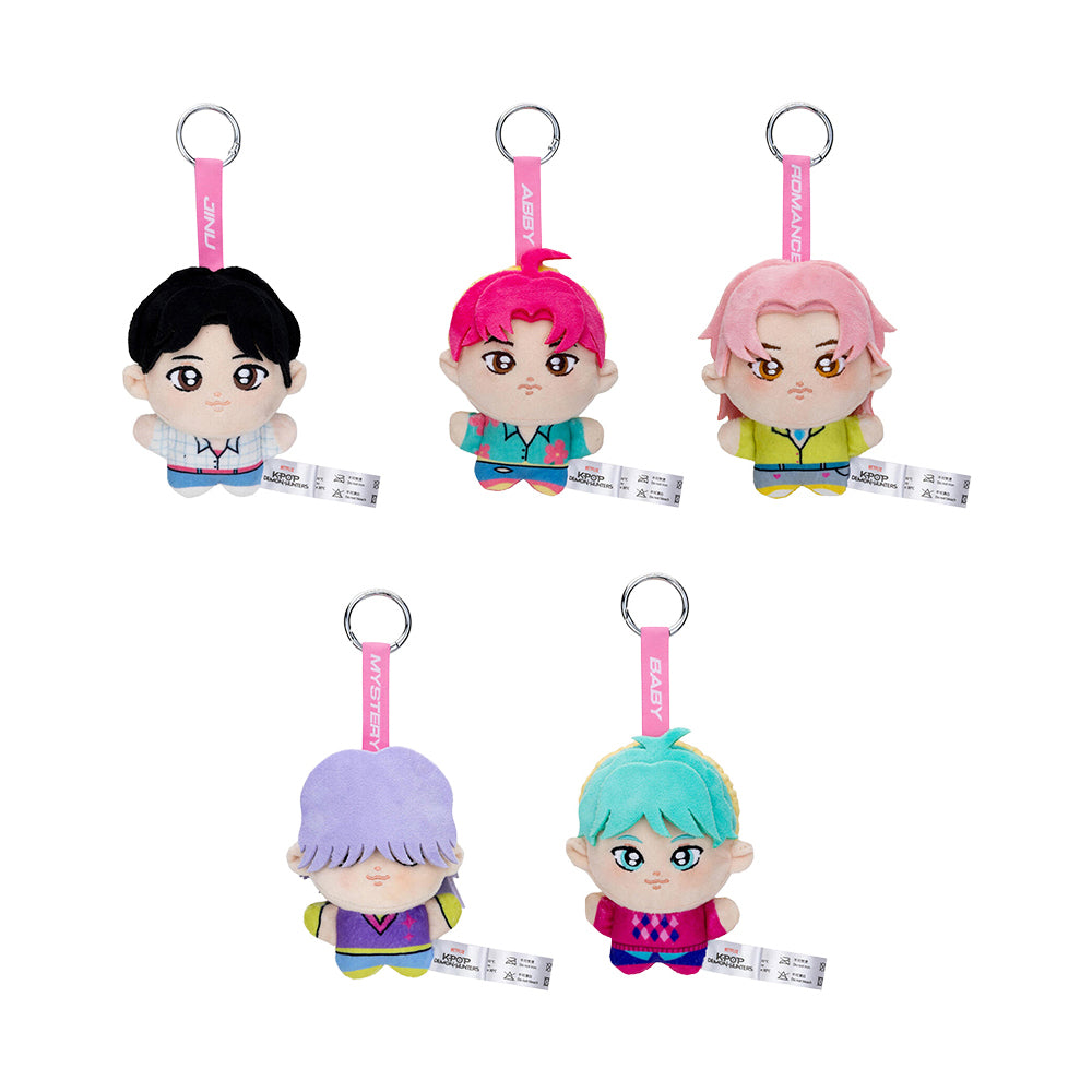KPop Demon Hunters Flat Plush Keychain - Saja Boys (Soda Pop Version) Main image