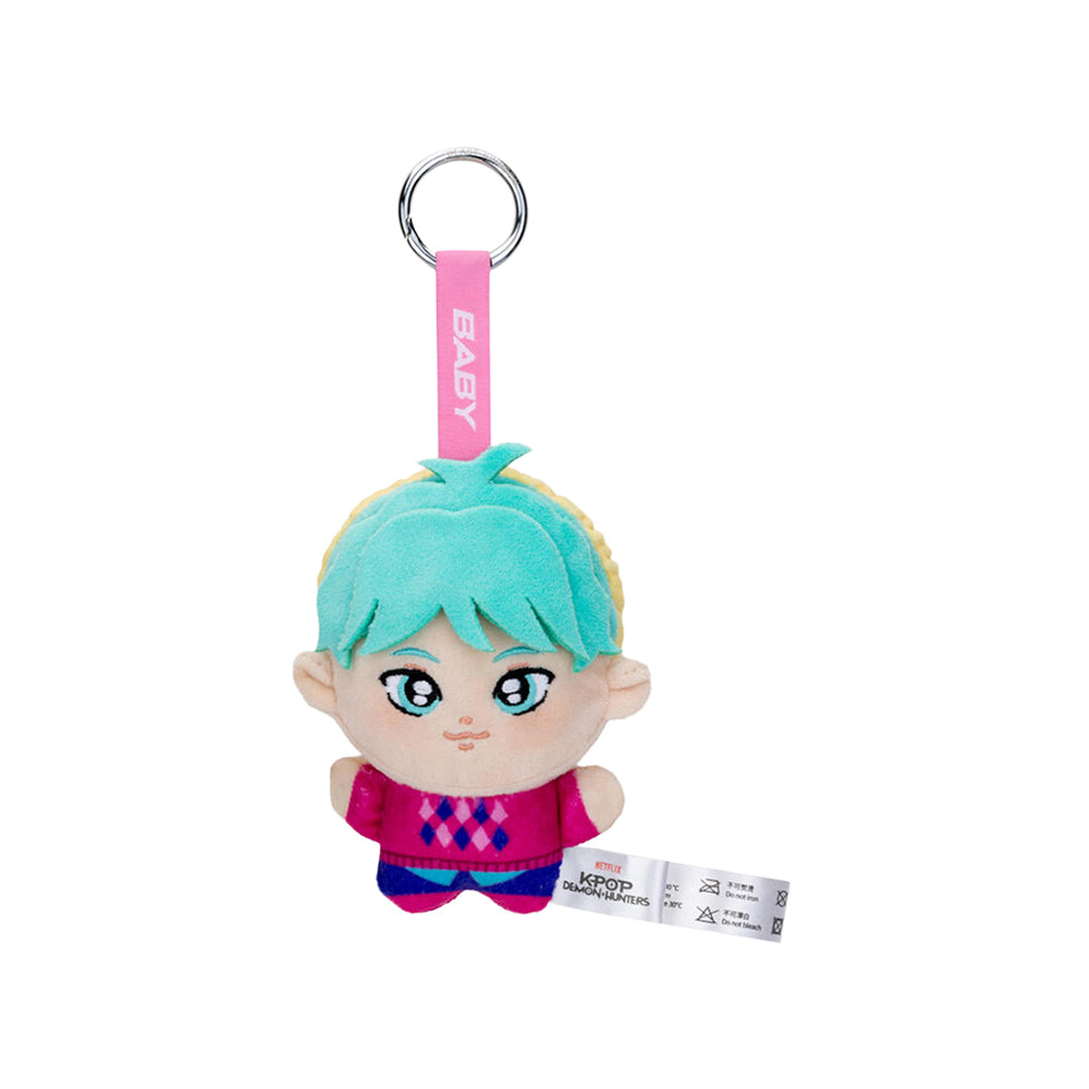 KPop Demon Hunters Flat Plush Keychain - Saja Boys (Soda Pop Version)