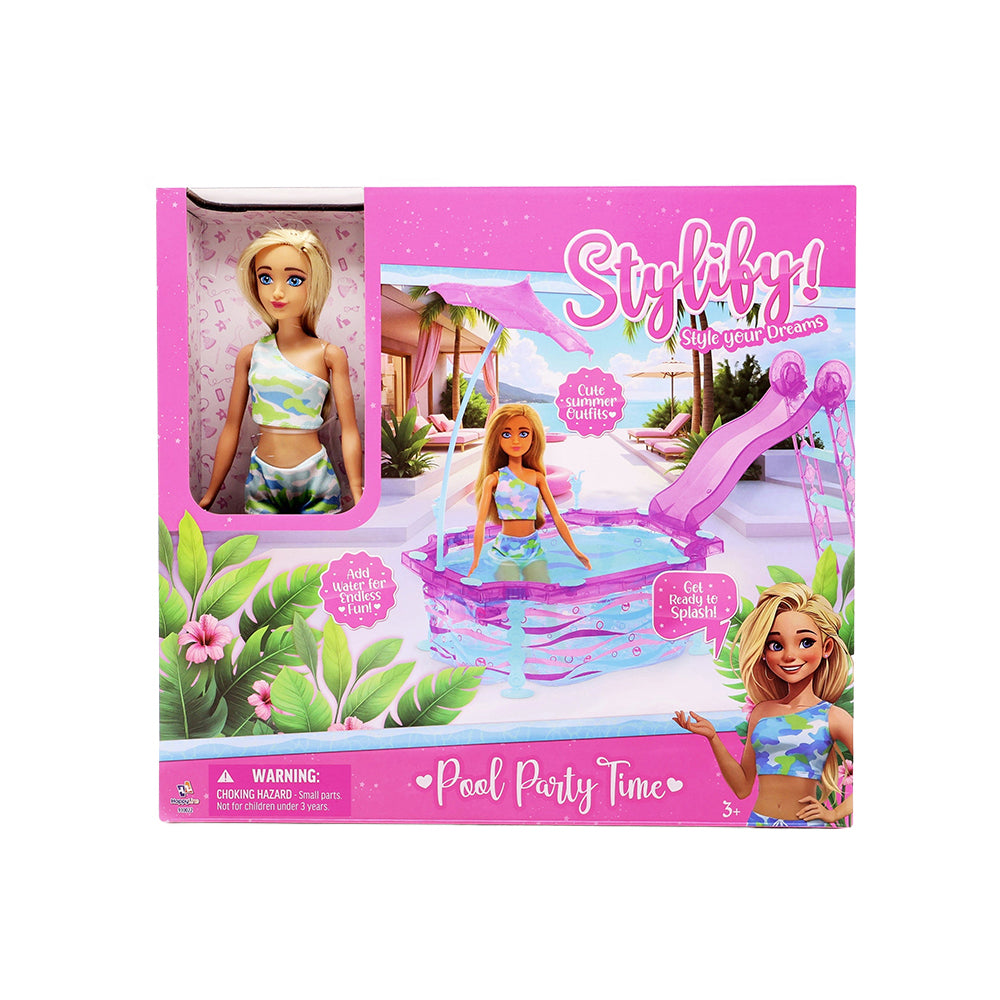 Stylify 31cm Fashion Doll with Swimming Pool