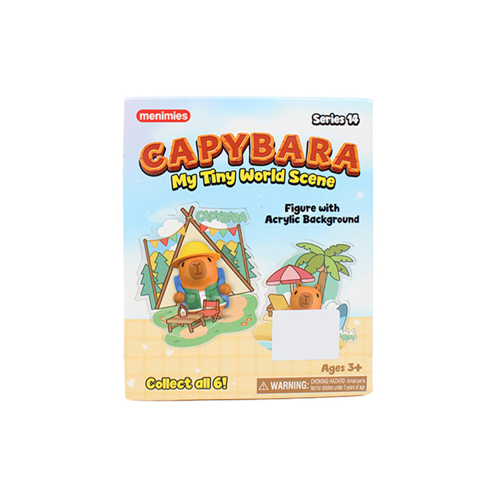KidShop Menimies Capybara My Tiny World Scene Series 14
