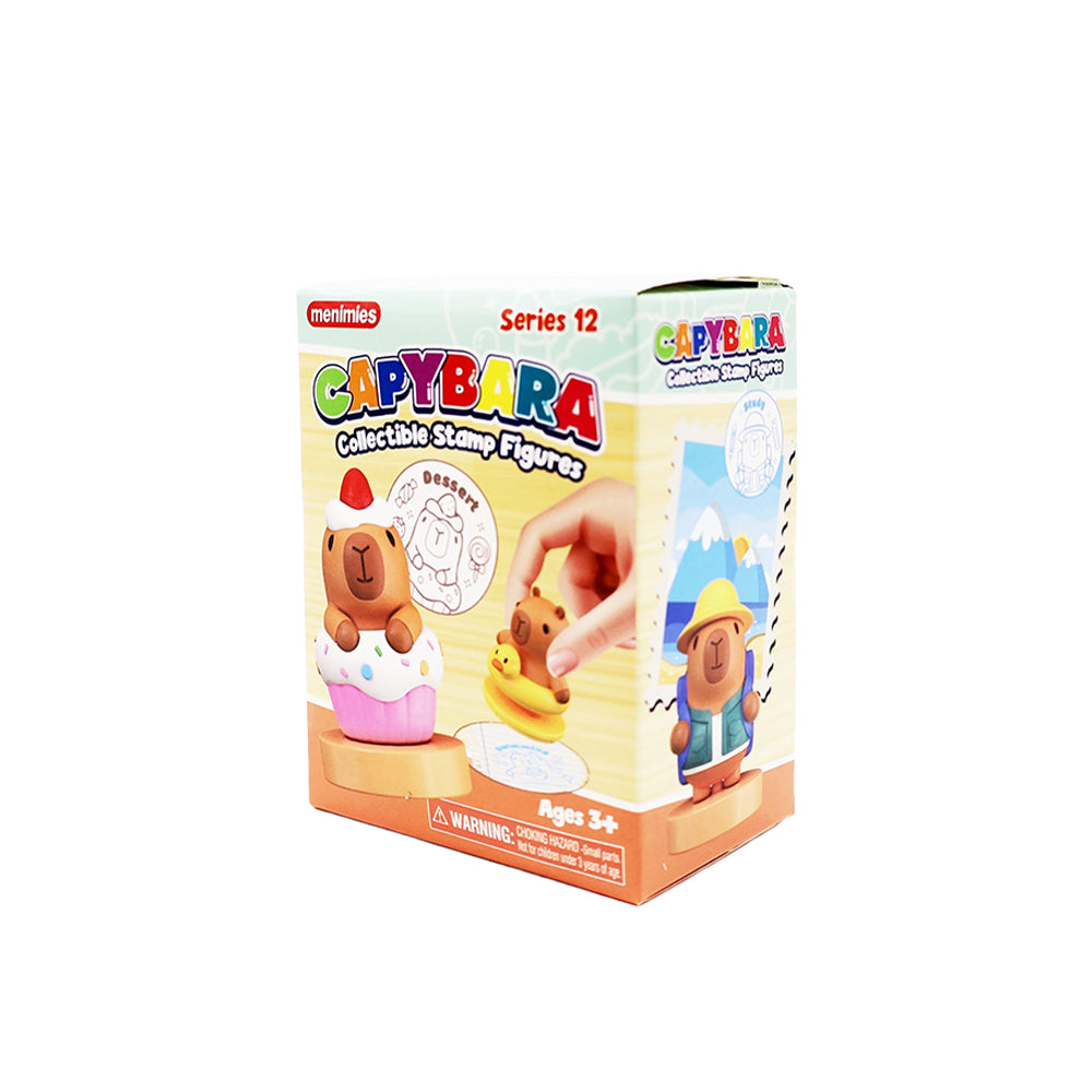 Menimies Capybara Collectibles Stamp Figures Series 12