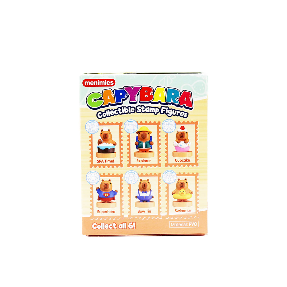Menimies Capybara Collectibles Stamp Figures Series 12