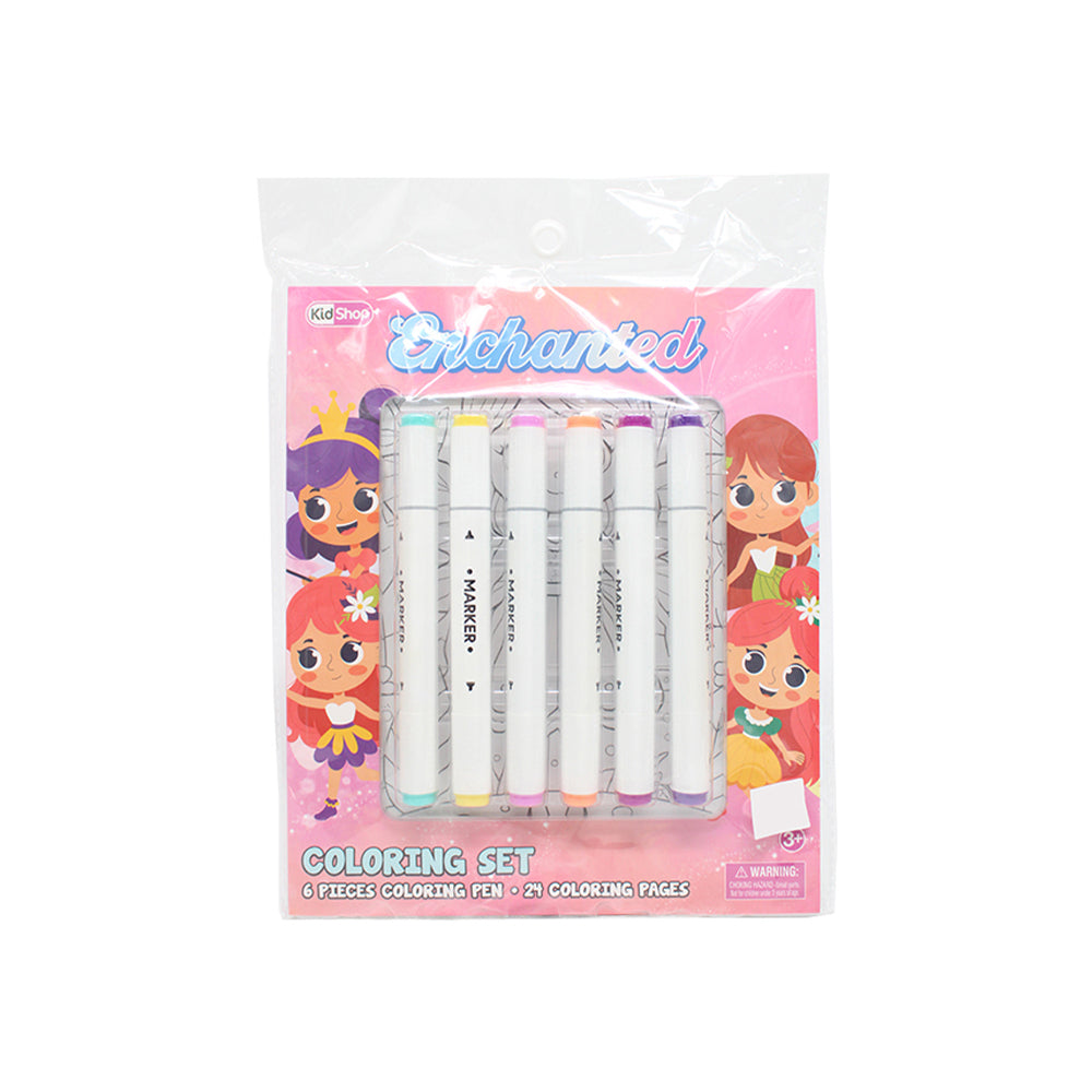 Kidshop Enchanted Coloring Set