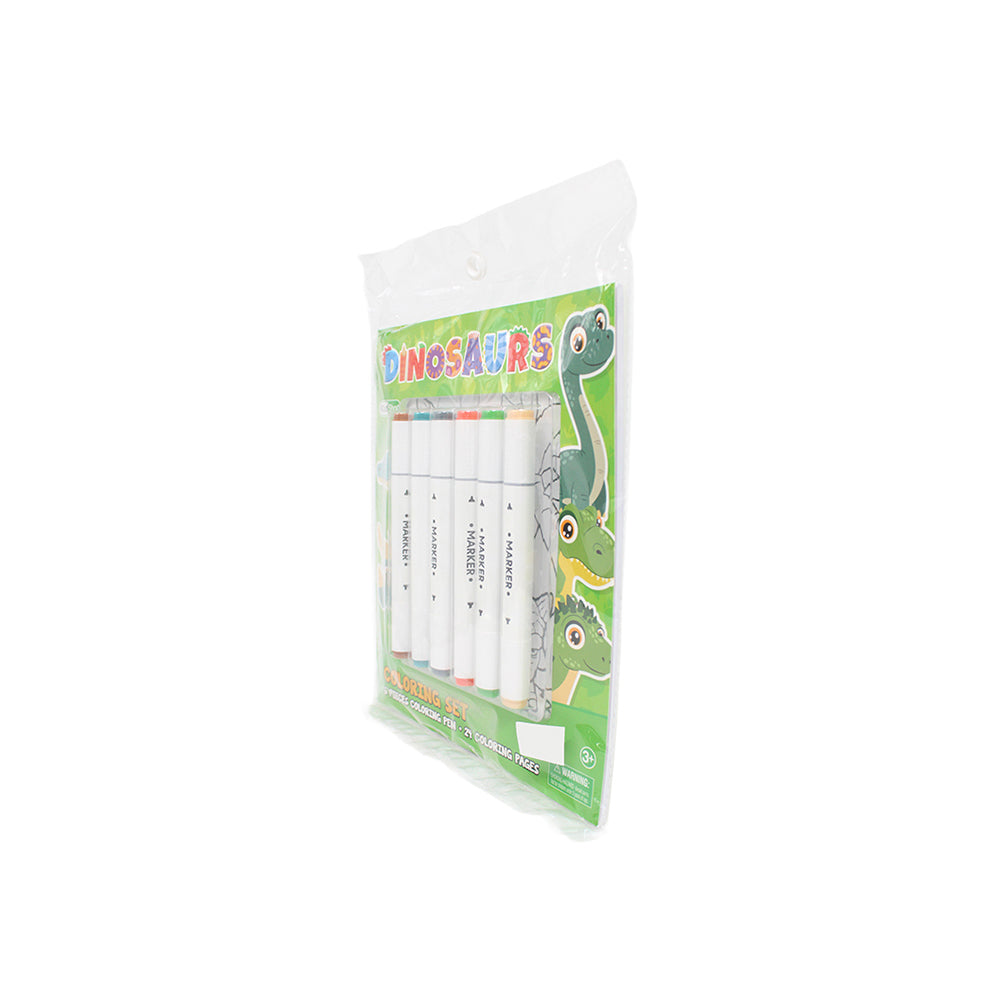 Kidshop Dinosaurs Coloring Set