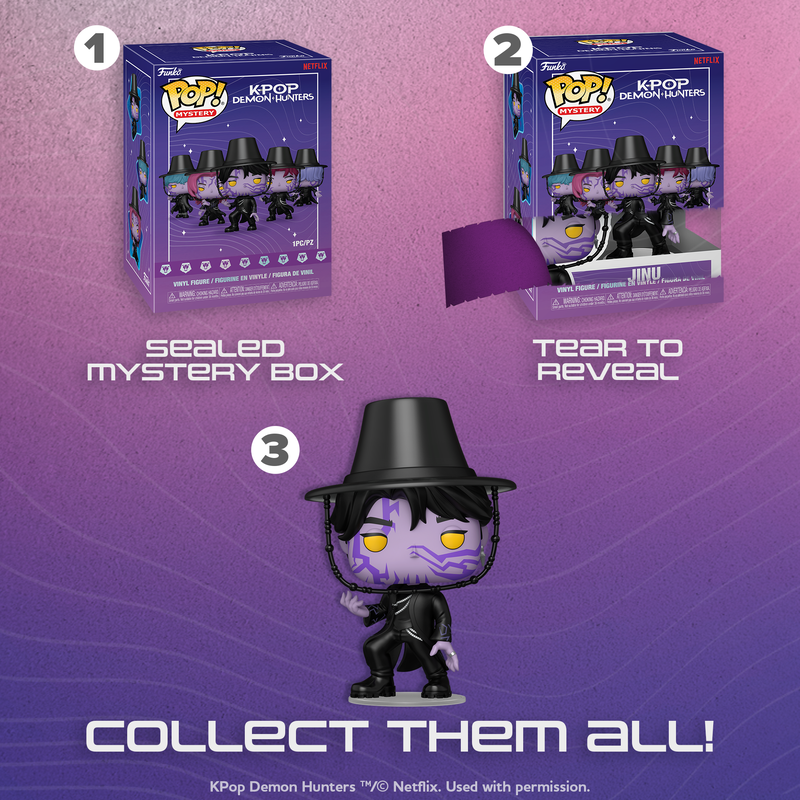 Funko Pop! Mystery: KPop Demon Hunters Mystery Vinyl Figure Box