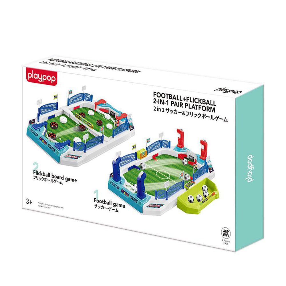Playpop - Football + Flickball 2-in-1 Pair Platform
