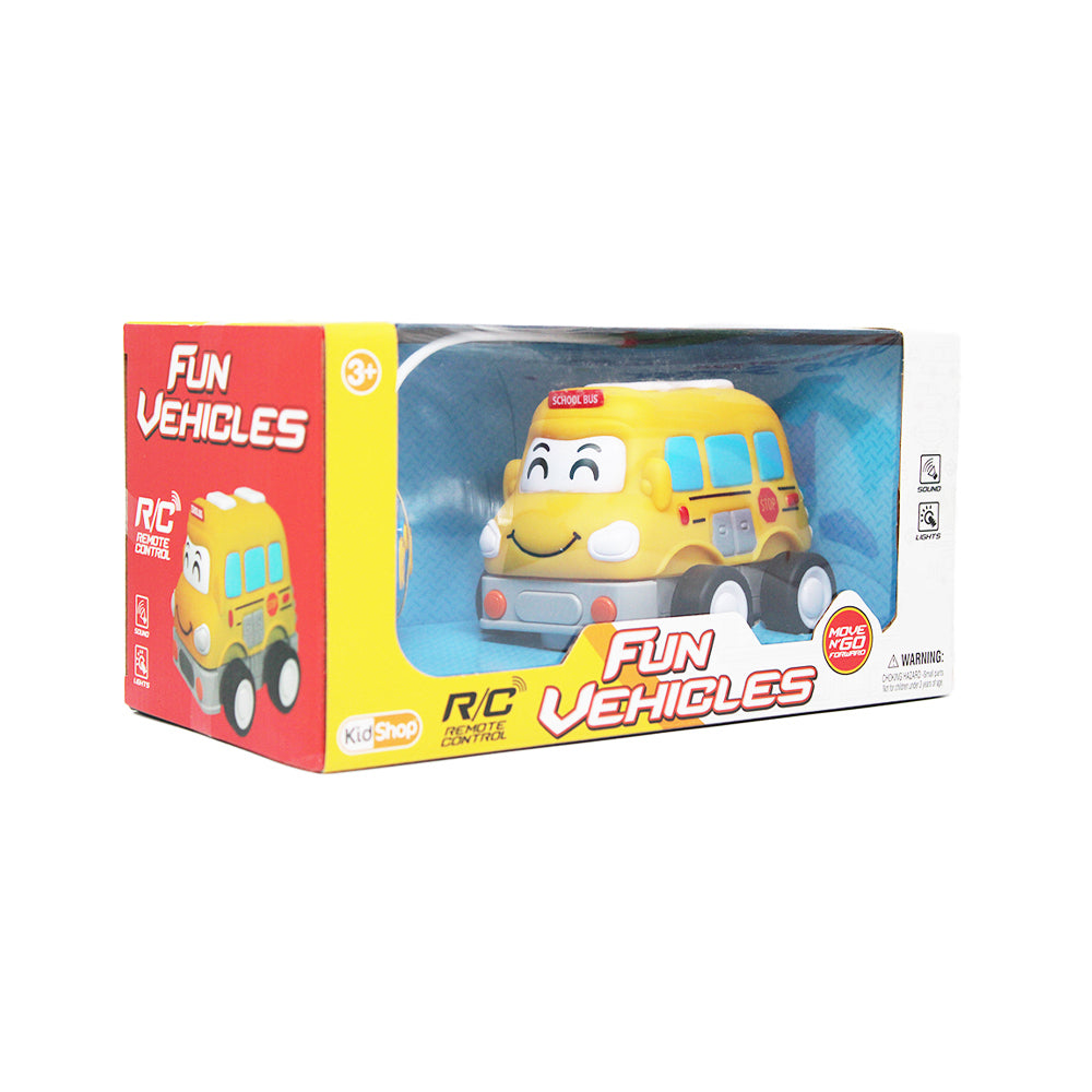Kidshop Remote Control School Bus Vehicles
