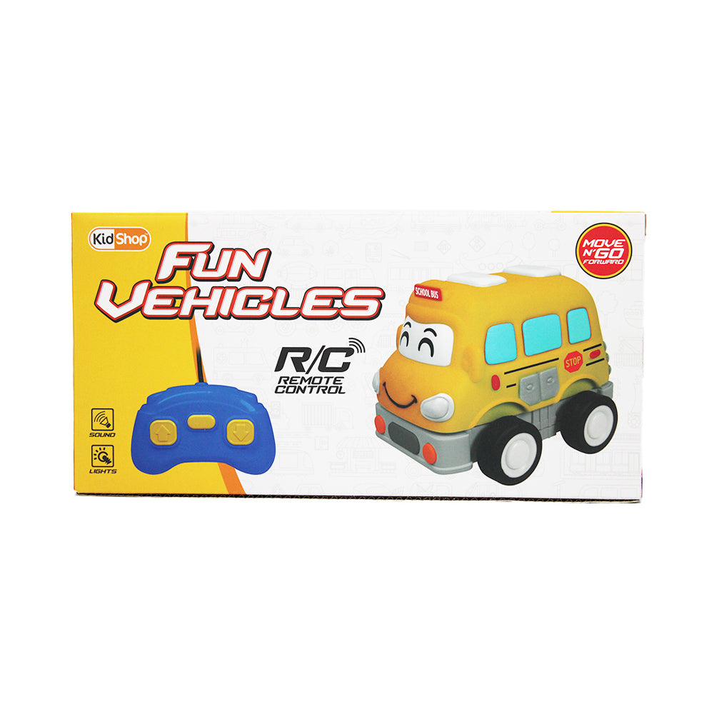 Kidshop Remote Control School Bus Vehicles