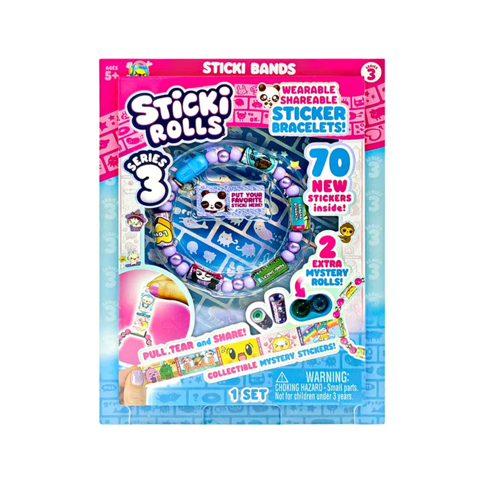 Sticki Rolls Band Bracelet Series 3