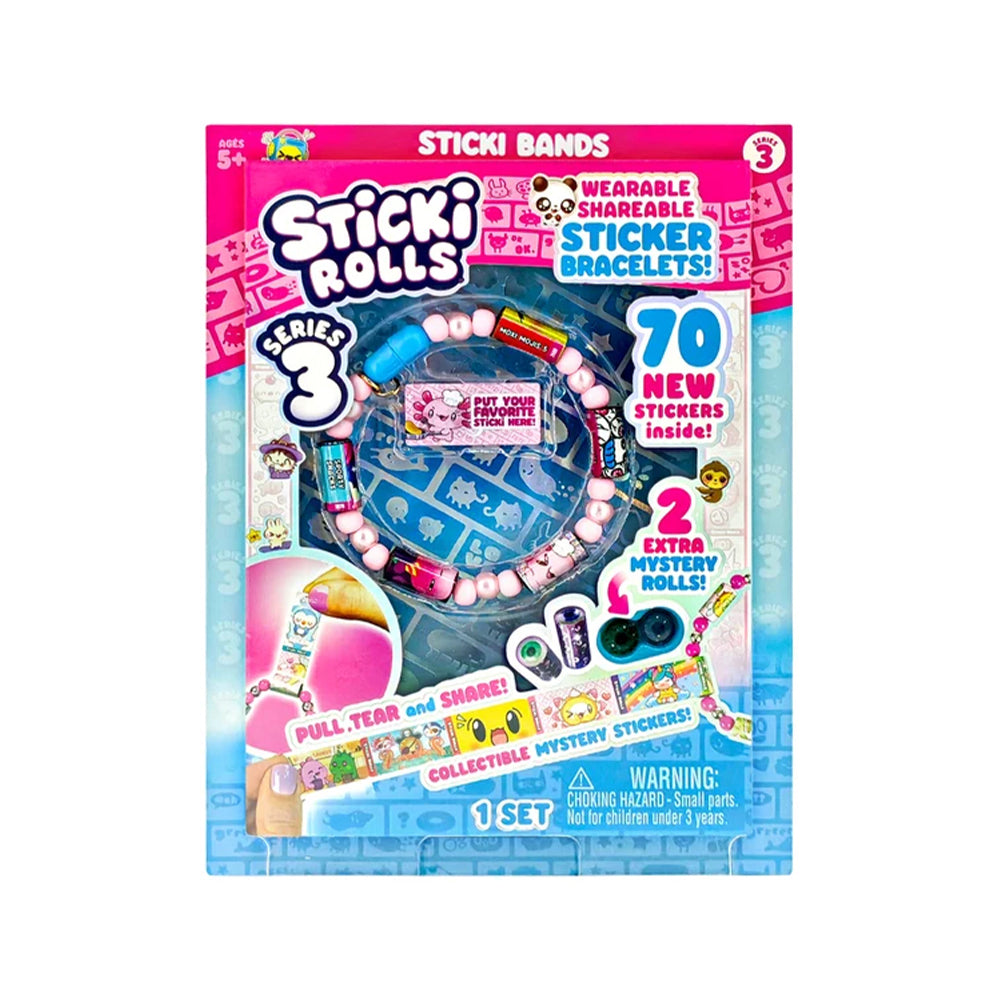 Sticki Rolls Band Bracelet Series 3