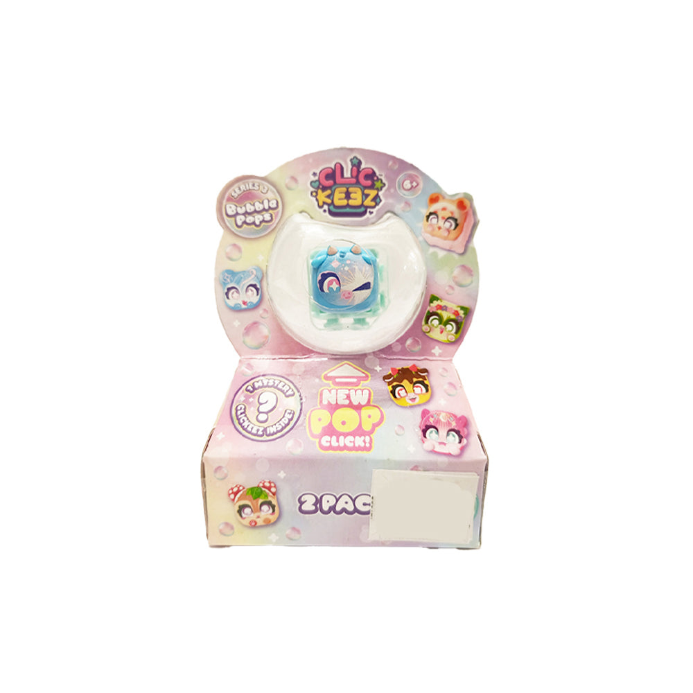 Clickeez Season 3 - Series 3 Clickable Collectibles Bubble Pop - 2 Pack