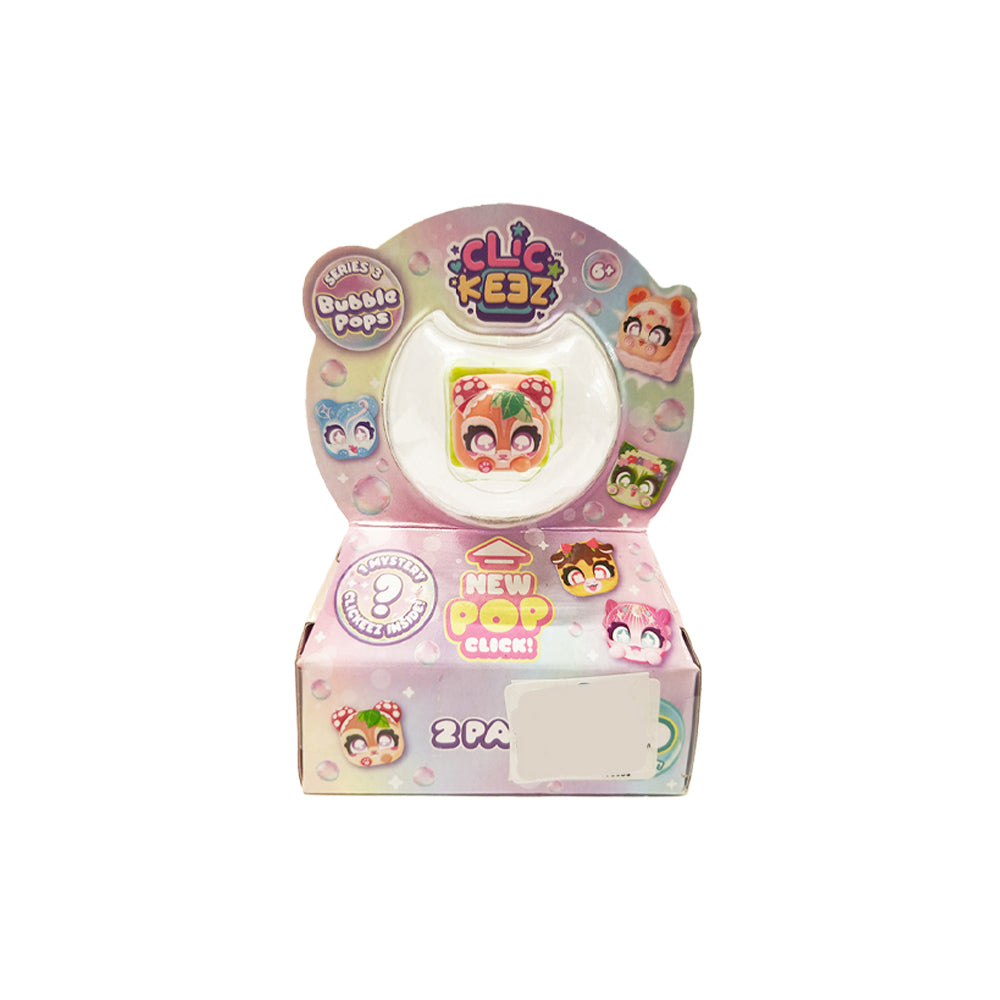 Clickeez Season 3 - Series 3 Clickable Collectibles Bubble Pop - 2 Pack