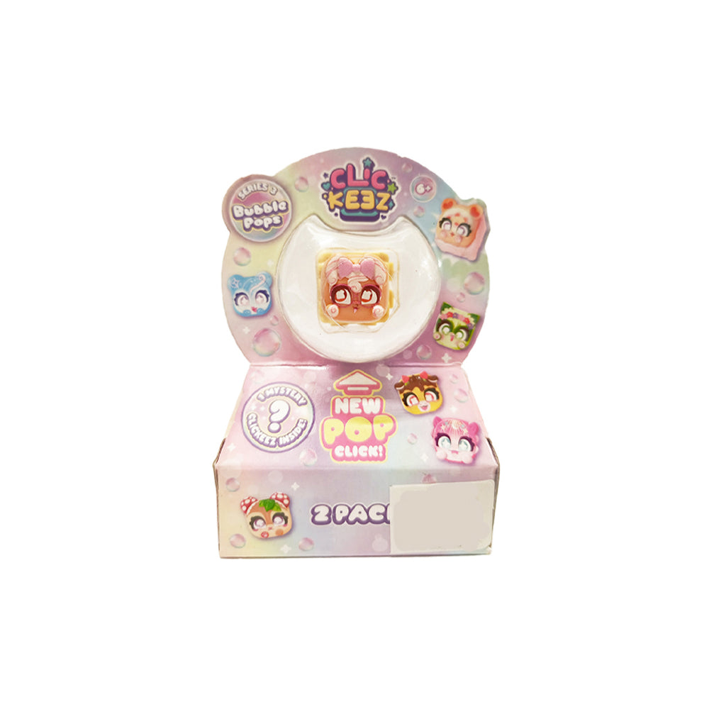 Clickeez Season 3 - Series 3 Clickable Collectibles Bubble Pop - 2 Pack