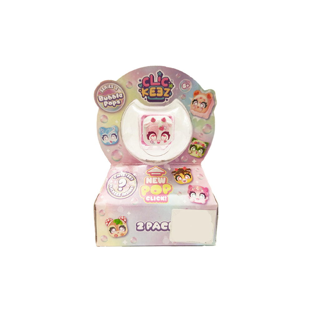 Clickeez Season 3 - Series 3 Clickable Collectibles Bubble Pop - 2 Pack