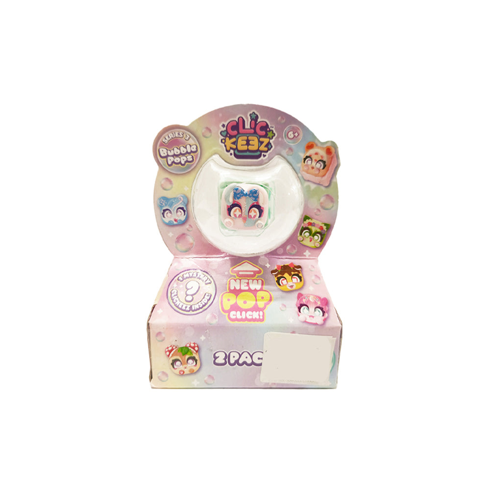 Clickeez Season 2 - Series 3 Clickable Collectibles Bubble Pop - 2 Pack