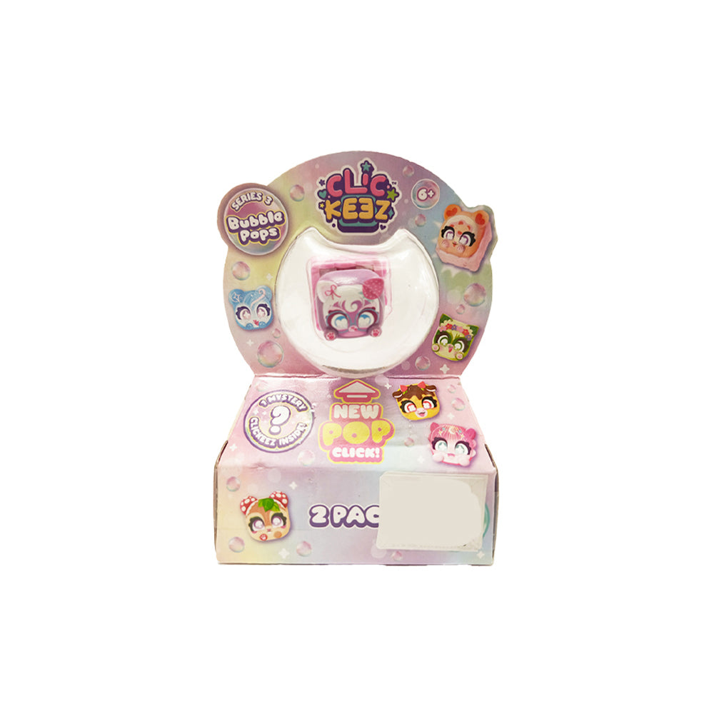 Clickeez Season 2 - Series 3 Clickable Collectibles Bubble Pop - 2 Pack