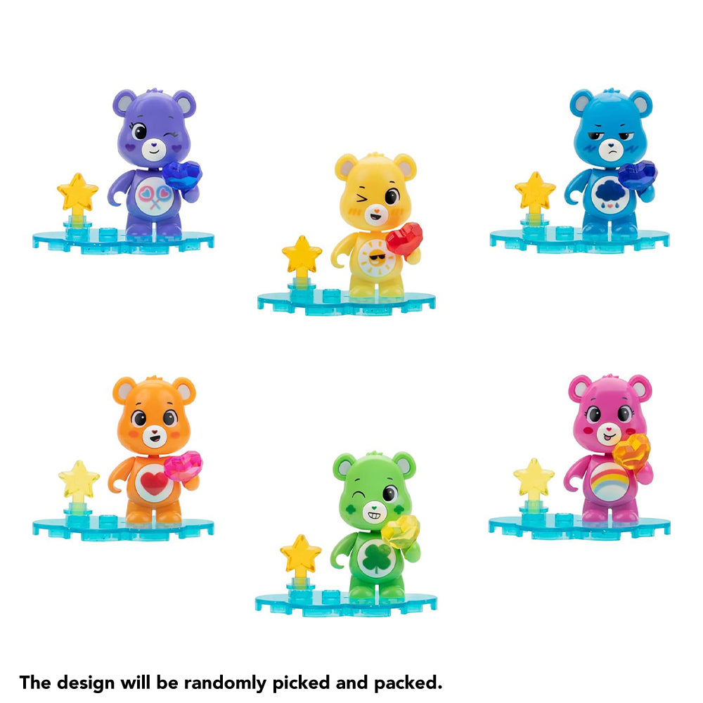BLDR Care Bears Buildable Figure With Stand & Accessory Building Blocks 0308 8+ (1 Set)