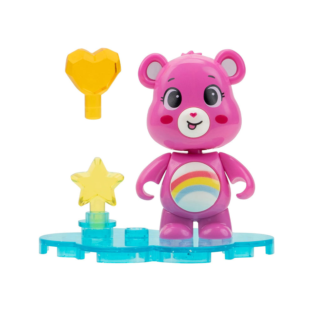 BLDR Care Bears Buildable Figure With Stand & Accessory Building Blocks 0308 8+ (1 Set)