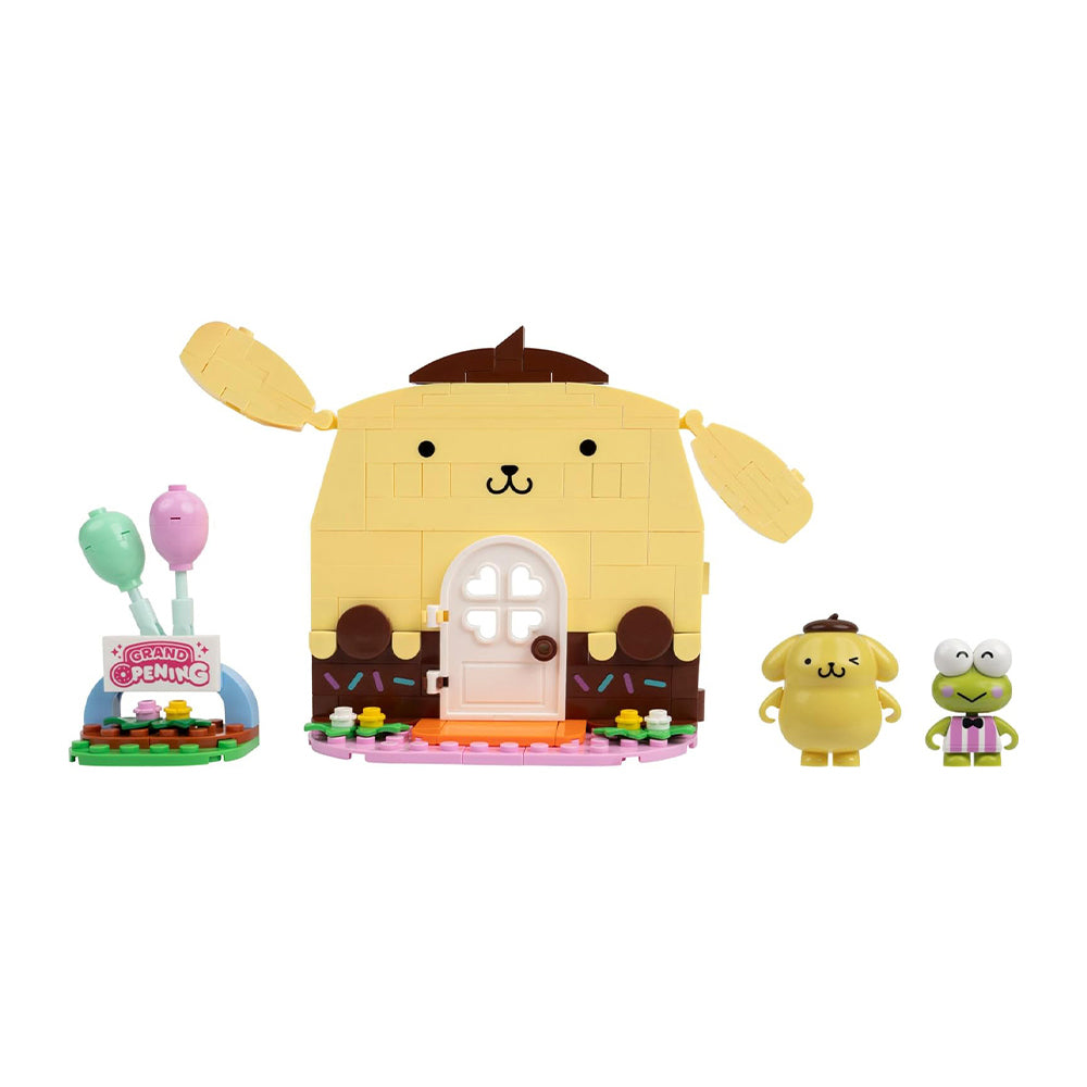 BLDR Hello Kitty and Friends Pompompurin's Donut Shop Building Blocks 0333 8+ (235 Pieces)