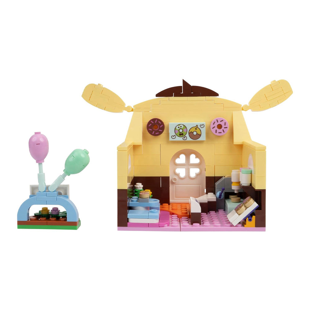 BLDR Hello Kitty and Friends Pompompurin's Donut Shop Building Blocks 0333 8+ (235 Pieces)