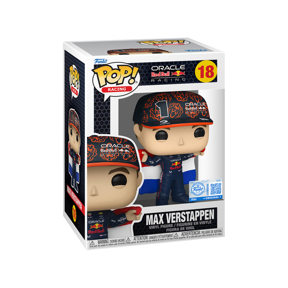 Funko Pop! Racing: Oracle Red Bull Racing - Max Verstappen No. 18 (Special Edition)