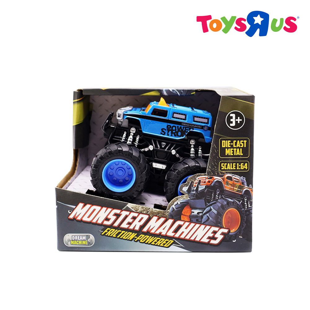 Dream Machine Die-Cast Metal Scale 1:64 Friction-Powered