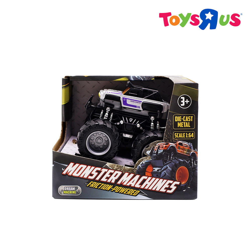 Dream Machine Die-Cast Metal Scale 1:64 Friction-Powered
