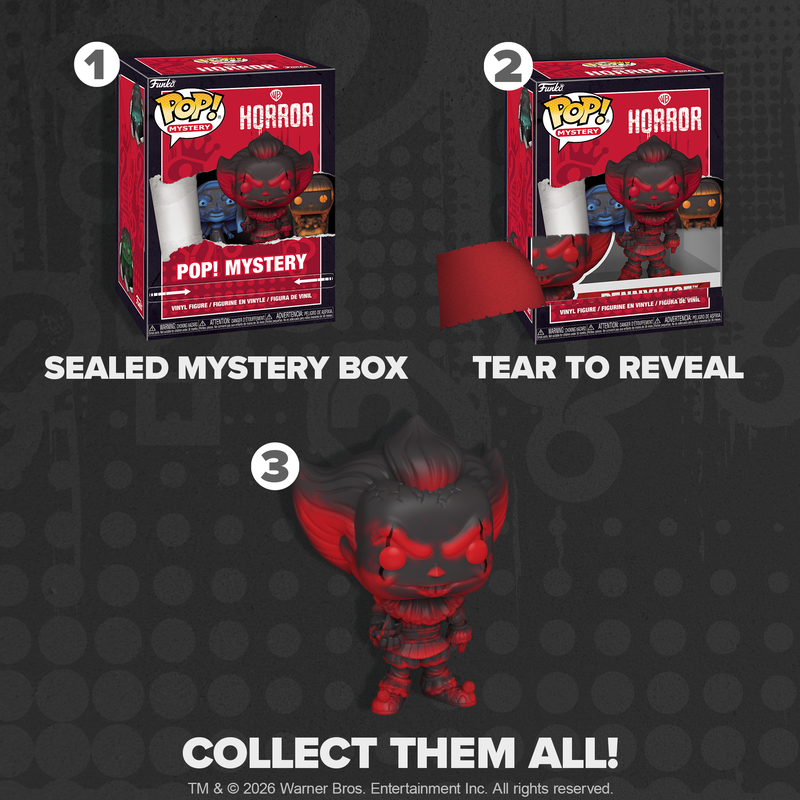 Funko Pop! Mystery: Warner Bros -  Horror Mystery Vinyl Figure Box
