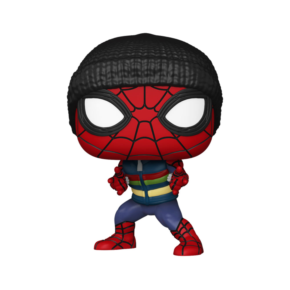 Funko Pop! Movies: Spider-Man Brand New Day - Spider-Man (Winter Gear) No. 1630 (Special Edition)