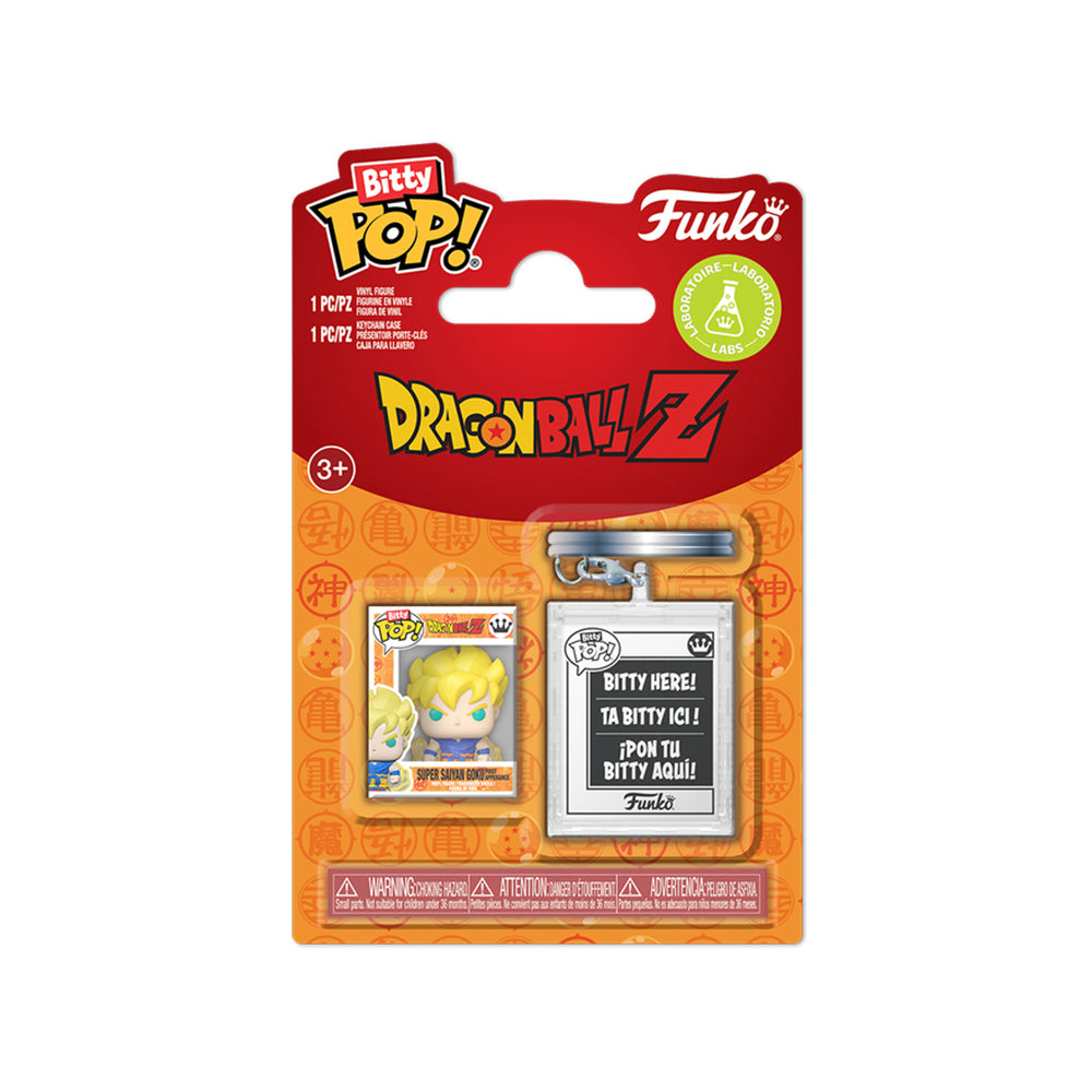 Bitty Pop! Dragon Ball Z - Super Saiyan Goku & Keychain 2 Pack