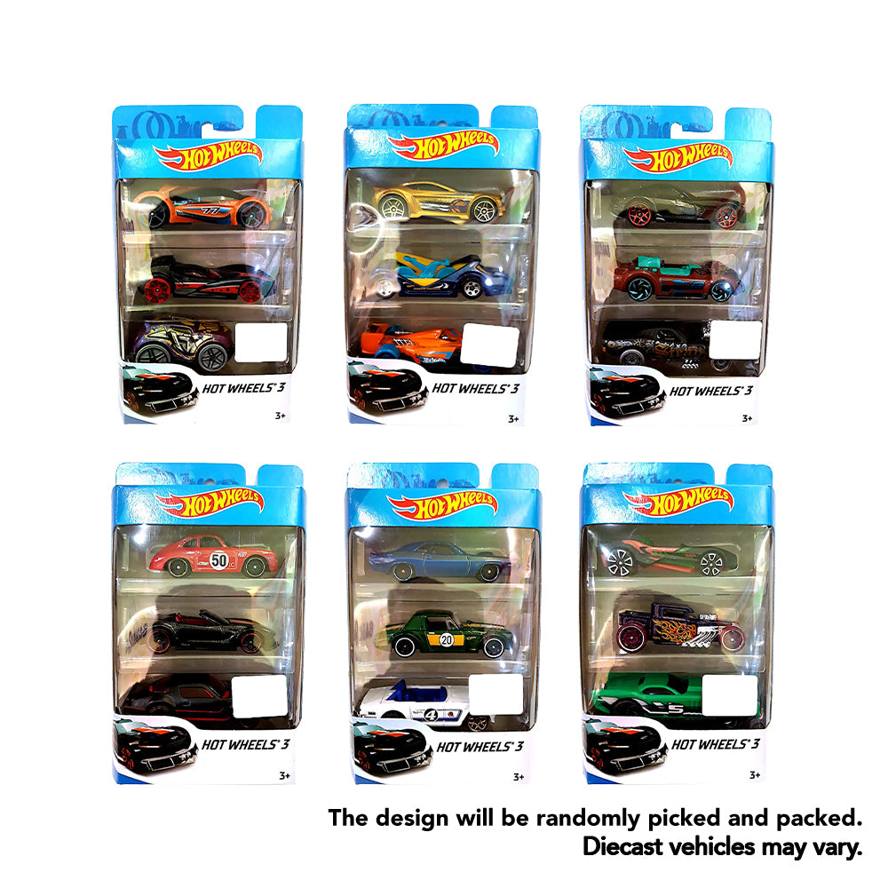 Hot Wheels 3 Pack Car (Assorted) Main image