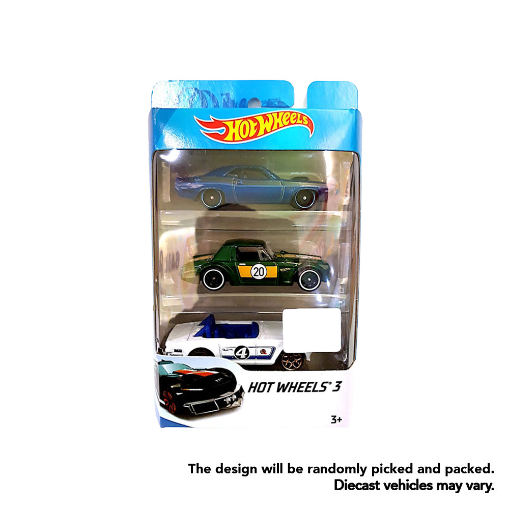 Hot Wheels 3 Pack Car (Assorted)