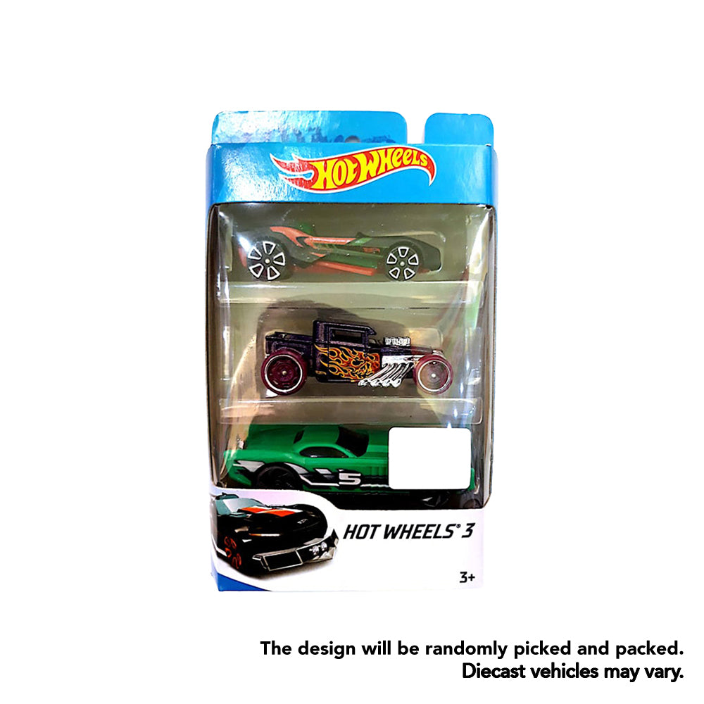 Hot Wheels 3 Pack Car (Assorted)